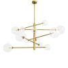 Large Brass Chandelier (Photo 13 of 15)