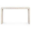 White Marble Console Tables (Photo 5 of 15)