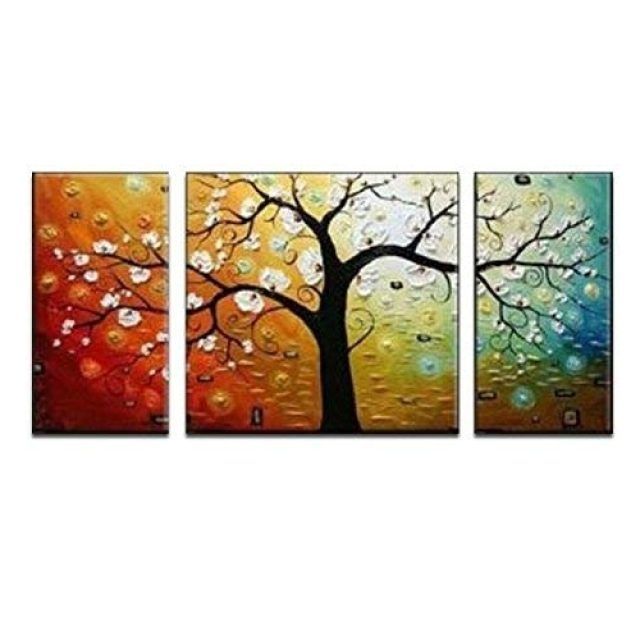 15 Collection of Three Piece Wall Art Sets