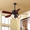 Outdoor Ceiling Fans With Downrod (Photo 13 of 15)