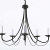 Vintage Wrought Iron Chandelier (Photo 5 of 15)
