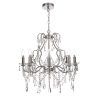 Chrome Crystal Chandelier (Photo 11 of 15)
