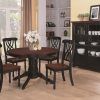 Dark Solid Wood Dining Tables (Photo 11 of 25)