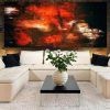 Abstract Living Room Wall Art (Photo 11 of 15)