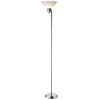 Glass Satin Nickel Standing Lamps (Photo 5 of 15)
