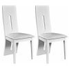 High Gloss White Dining Chairs (Photo 13 of 25)