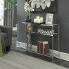 Glass And Chrome Console Tables (Photo 6 of 15)