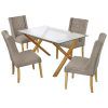 Oak And Glass Dining Tables And Chairs (Photo 20 of 25)