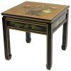 Antiqued Gold Leaf Console Tables (Photo 7 of 15)