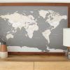 Map Of The World Wall Art (Photo 12 of 15)