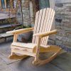 Rocking Chair Outdoor Wooden (Photo 4 of 15)