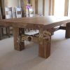 Rustic Oak Dining Tables (Photo 1 of 25)