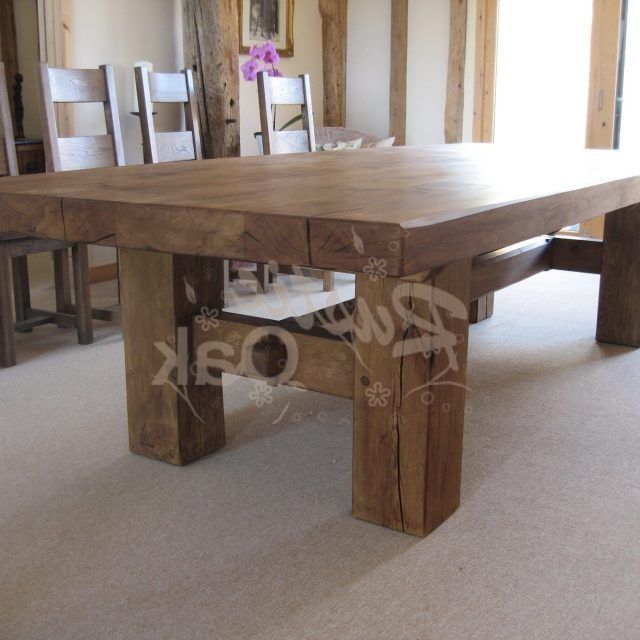 25 Collection of Rustic Oak Dining Tables