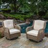 2 Piece Swivel Gliders With Patio Cover (Photo 3 of 15)
