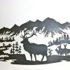 Western Metal Art Silhouettes (Photo 10 of 15)