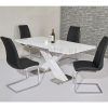 White Gloss Dining Tables 120Cm (Photo 19 of 25)