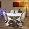 White Gloss Dining Tables And 6 Chairs (Photo 15 of 25)