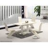 White Gloss Extending Dining Tables (Photo 7 of 25)