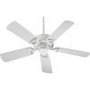 White Outdoor Ceiling Fans (Photo 13 of 15)