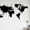 Wall Art Stickers World Map (Photo 3 of 15)