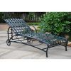 Wrought Iron Outdoor Chaise Lounge Chairs (Photo 3 of 15)