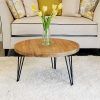 Coffee Tables With Round Wooden Tops (Photo 10 of 15)