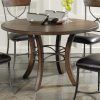 Reclaimed Teak And Cast Iron Round Dining Tables (Photo 15 of 15)