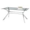 Chrome And Glass Rectangular Console Tables (Photo 7 of 15)
