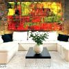 Abstract Wall Art Living Room (Photo 15 of 15)