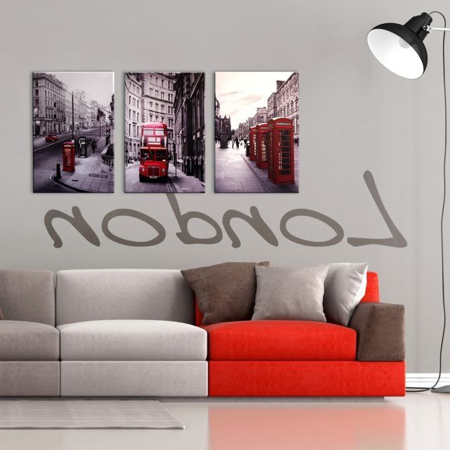 The 15 Best Collection of Red and Black Canvas Wall Art