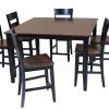 Chandler 7 Piece Extension Dining Sets With Fabric Side Chairs (Photo 12 of 25)