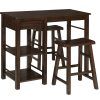 Bettencourt 3 Piece Counter Height Dining Sets (Photo 20 of 25)