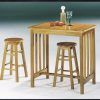 Mizpah 3 Piece Counter Height Dining Sets (Photo 11 of 25)