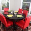 Red Dining Table Sets (Photo 22 of 25)