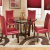 Red Dining Table Sets (Photo 10 of 25)