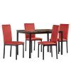 Red Dining Table Sets (Photo 18 of 25)