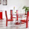 Red Dining Tables And Chairs (Photo 18 of 25)