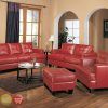 Red Leather Couches For Living Room (Photo 12 of 15)