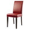 Red Leather Dining Chairs (Photo 8 of 25)