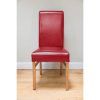 Red Leather Dining Chairs (Photo 15 of 25)