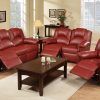 Red Leather Reclining Sofas And Loveseats (Photo 5 of 15)