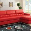 Red Leather Sectional Couches (Photo 1 of 15)