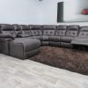 Red Leather Sectional Sofas With Recliners (Photo 15 of 15)