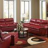 Red Leather Couches For Living Room (Photo 11 of 15)