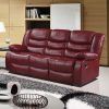 Red Leather Sofas (Photo 6 of 15)