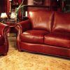 Red Leather Sofas (Photo 15 of 15)