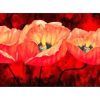 Red Poppy Canvas Wall Art (Photo 12 of 15)