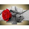 Red Rose Wall Art (Photo 7 of 15)