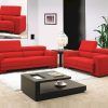 Red Sofas (Photo 5 of 15)