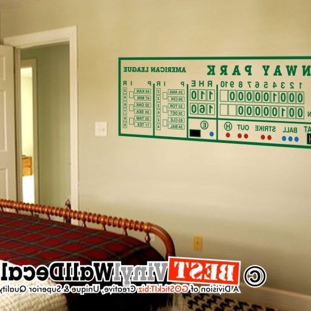 2024 Latest Red Sox Wall Decals